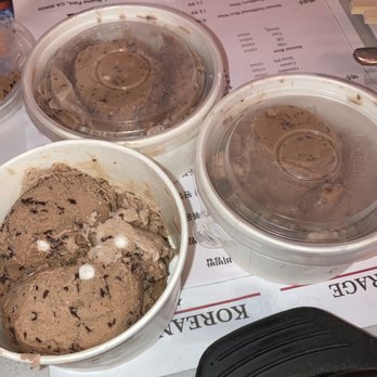 Cham Soot Gol - Ice cream - chocolate malted crunch. Only 1 per person now - Korean Near Me - Buena Park, California