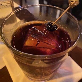 Bosscat Kitchen & Libations - Whiskey Manhattan - New American Near Me - Houston, Texas