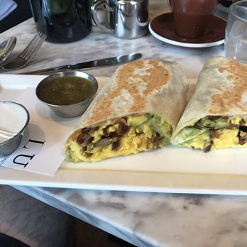 Lula Cafe - Burrito action - New American Near Me - Chicago, Illinois Lula Cafe - Burrito action - New American Near Me - Chicago, Illinois