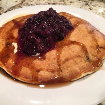 Citrus - Blueberry pancakes w/ butter, syrup & blueberries poured over top - American Near Me - Virginia Beach, Virginia Citrus - Blueberry pancakes w/ butter, syrup & blueberries poured over top - American Near Me - Virginia Beach, Virginia
