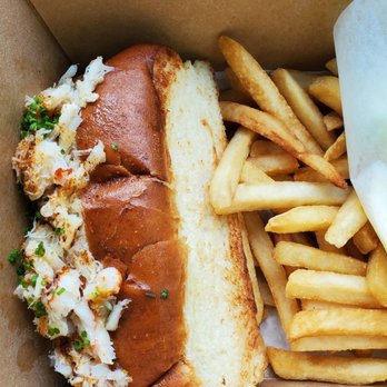Market Seafood Eatery - Whole Dungeness crab roll with fries ($29) - Seafood Near Me - Seattle, Washington Market Seafood Eatery - Whole Dungeness crab roll with fries ($29) - Seafood Near Me - Seattle, Washington