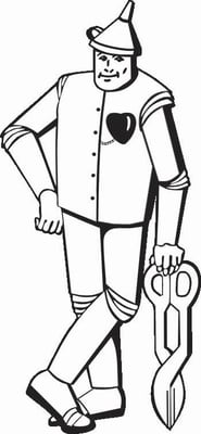 Tin Man Sheet Metal and Roofing Logo