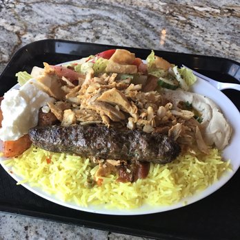 Jerusalem Shawarma - Chicken shawarma(with beef kebab) - Mediterranean Near Me - Calgary, Alberta