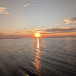 A sunset I captured from aboard the Julianna.