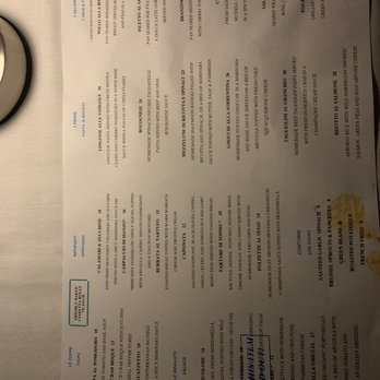 Luna Blu - Menu - Italian Near Me - Tiburon, California Luna Blu - Menu - Italian Near Me - Tiburon, California