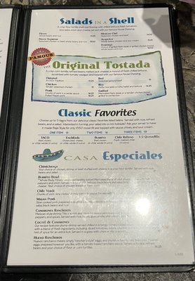 Menu photo 2 La Hacienda Restaurant Chico, CA Menu photo 2 La Hacienda Restaurant Chico, CA