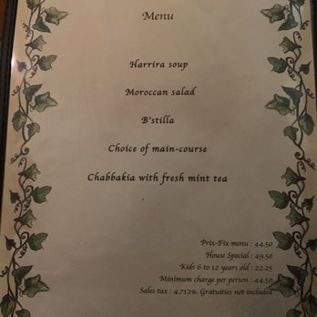 Casablanca - Moroccan Near Me - Kailua, Hawaii