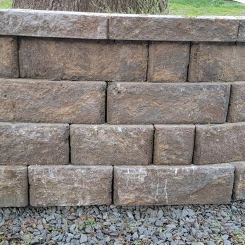 All Phases Renovations - a brick retaining wall - Landscaping Near Me - Freetown, Massachusetts