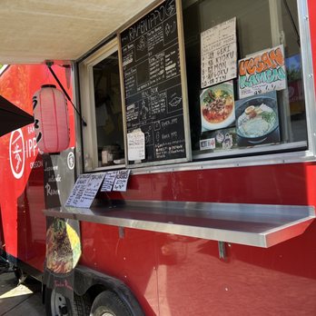 Ramen Ippo - a red food truck with menus - Ramen Near Me - Portland, Oregon Ramen Ippo - a red food truck with menus - Ramen Near Me - Portland, Oregon