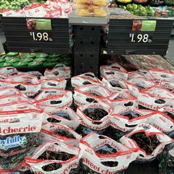 Crest Foods - How do they have cherry in Sept for $1.98/lb?