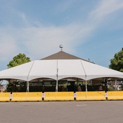 The Chantey At Marina Bay - Tented patio in-season.