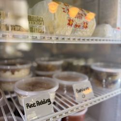 Dominick’s Deli - Rice pudding is really tasty here