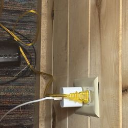 Sportsman's Campground and Mountain Cabins - Dirty behind the furniture