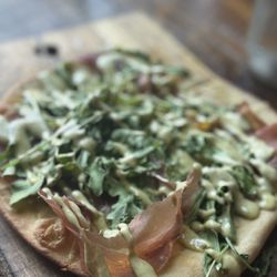 Guilford Hall Brewery - Prosciutto & Goat Cheese Flatbread