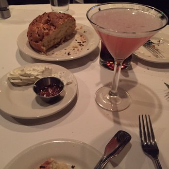 Morton's The Steakhouse - Drink and bread - Steakhouses Near Me - Burbank, California Morton's The Steakhouse - Drink and bread - Steakhouses Near Me - Burbank, California
