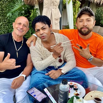 Rafi Lounge - Rafi, Brandon Howard and myself - Yoga Near Me - Malibu, California