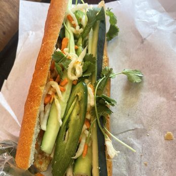 THH Sandwiches - Shredded Chicken Breast Sandwich - Vietnamese Near Me - Tustin, California