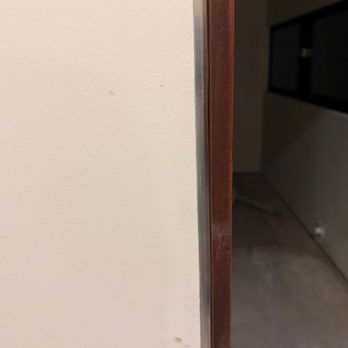 Teamwork Home Designs - More Wood stain left on walls - General Contractors Near Me - Austin, Texas