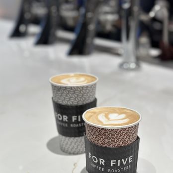 For Five Coffee Roasters - Latte Art. - Coffee & Tea Near Me - Washington, DC, District of Columbia