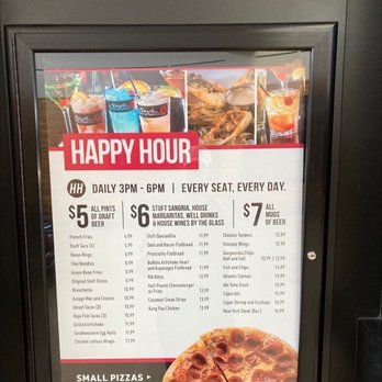 Stuft Pizza Bar & Grill - Can't beat these Happy Hour prices & variety - Bars Near Me - Palm Desert, California