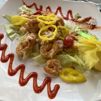 Little Honeycomb - Bang Bang Shrimp not so Bangy - Salad Near Me - Winnetka, Illinois Little Honeycomb - Bang Bang Shrimp not so Bangy - Salad Near Me - Winnetka, Illinois