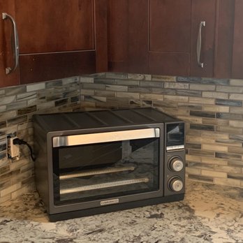 Mastercraft Home Improvement - afternoon day 54 of remodel: the new toaster oven's out of the box, stunning backsplash is in -- plugs need covers - General Contractors Near Me - Murrieta, California Mastercraft Home Improvement - afternoon day 54 of remodel: the new toaster oven's out of the box, stunning backsplash is in -- plugs need covers - General Contractors Near Me - Murrieta, California
