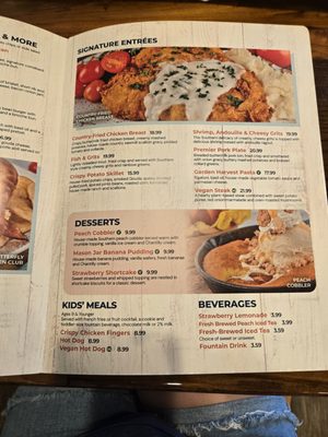 Menu photo 3 Front Porch Cafe Pigeon Forge, TN