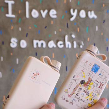 Machi Machi - Jean Paul Basquiat x Machimachi collab stainless steel flask/water bottle - Bubble Tea Near Me - Toronto, Ontario Machi Machi - Jean Paul Basquiat x Machimachi collab stainless steel flask/water bottle - Bubble Tea Near Me - Toronto, Ontario