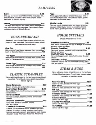 Menu photo 4 Briana's Pancake Cafe Restaurant South Elgin, IL Menu photo 4 Briana's Pancake Cafe Restaurant South Elgin, IL