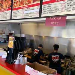 Tino's Carry Out - The counter