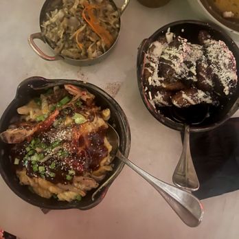 Spicy Mango - Jerk Mac n Cheese, Plantains (full order), and Cabbage - Caribbean Near Me - New Orleans, Louisiana