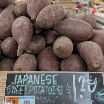 Trader Joe's - I don't think I've ever tried Japanese sweet potatoes before. Next time. - Grocery Near Me - Williamsville, New York Trader Joe's - I don't think I've ever tried Japanese sweet potatoes before. Next time. - Grocery Near Me - Williamsville, New York