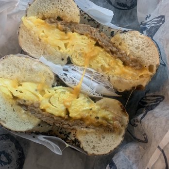 The Lox - Egg & cheese with sausage breakfast sandwich - Breakfast & Brunch Near Me - Columbus, Ohio The Lox - Egg & cheese with sausage breakfast sandwich - Breakfast & Brunch Near Me - Columbus, Ohio