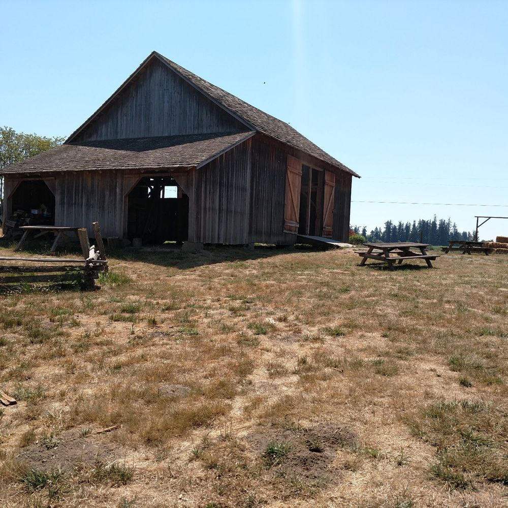 Champoeg State Park - The original 1856 barn at the Visitors Center - Campgrounds Near Me - Saint Paul, Oregon Champoeg State Park - The original 1856 barn at the Visitors Center - Campgrounds Near Me - Saint Paul, Oregon