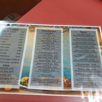Baba's Shawarma Grill - Menu - Mediterranean Near Me - Cheviot, Ohio Baba's Shawarma Grill - Menu - Mediterranean Near Me - Cheviot, Ohio