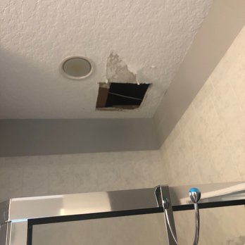 Stuart Plumbing - Giant  HOLE for NO sign of water damage and he made this HOLE & they couldn't care less!!! The owner would not even RETURN MY CALL!!! - Plumbing Near Me - Stuart, Florida