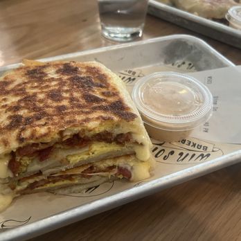 Win Son Bakery - BEC Scallion Pancake - Bakeries Near Me - New York, New York