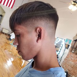 The Grand Ole Barbershop - Right after haircut