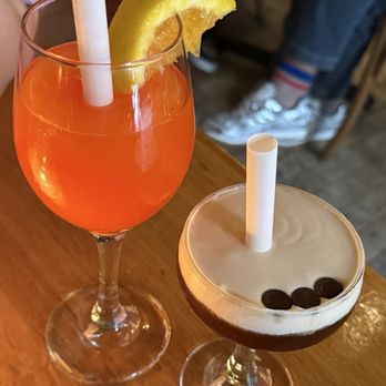 Canto - Frozen espresso martini and aperol spritz - Italian Near Me - New York, New York
