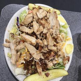 salad with chicken