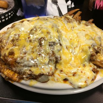 Ron's Hamburgers & Chili - Chili cheese fry cheeseburger! Abso-friggin-lutely amazing!! Definitely split this and take extra home! - Burgers Near Me - Broken Arrow, Oklahoma Ron's Hamburgers & Chili - Chili cheese fry cheeseburger! Abso-friggin-lutely amazing!! Definitely split this and take extra home! - Burgers Near Me - Broken Arrow, Oklahoma