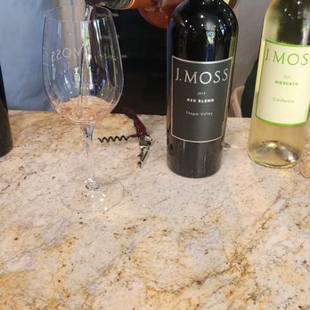 J Moss - Wine Tasting Room Near Me - Napa, California