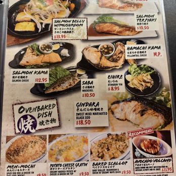 HONDA-YA Tustin - menu - Sushi Bars Near Me - Tustin, California HONDA-YA Tustin - menu - Sushi Bars Near Me - Tustin, California