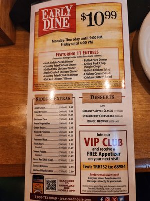 Menu photo 4 Texas Roadhouse Monaca, PA