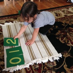 Bridge City Montessori School - Sandpaper numbers