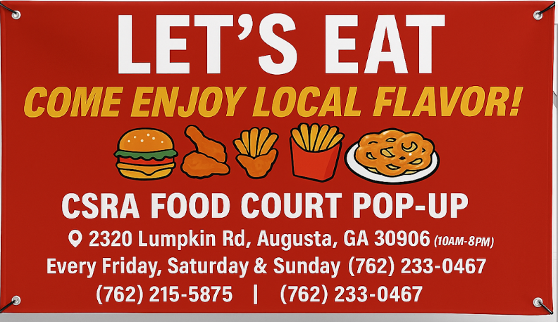 CSRA Mini Food Court Logo