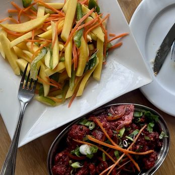 Urban Hakka - Bombay chicken and mango salad - Hakka Near Me - Toronto, Ontario Urban Hakka - Bombay chicken and mango salad - Hakka Near Me - Toronto, Ontario
