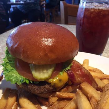 River City Bistro - Classic Burger with cheese, bacon, yada yada. One of the best burgers I've ever had anywhere! Yummy iced tea (with good ice). - Sandwiches Near Me - Fort Smith, Arkansas River City Bistro - Classic Burger with cheese, bacon, yada yada. One of the best burgers I've ever had anywhere! Yummy iced tea (with good ice). - Sandwiches Near Me - Fort Smith, Arkansas