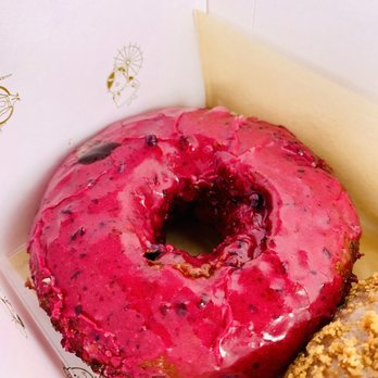 Sidecar Doughnuts & Coffee - Huckleberry Doughnut - Donuts Near Me - Costa Mesa, California