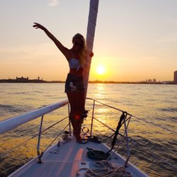 True Sailing NYC - Sunset on a sailboat is hard to beat
